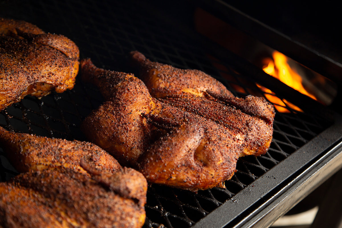 Smoked Chicken with Alabama White Sauce Meat Church