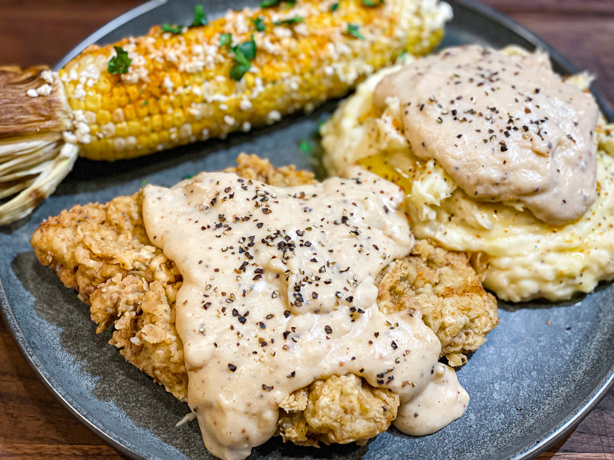 The Ultimate Texas Chicken Fried Steak with Beer Gravy