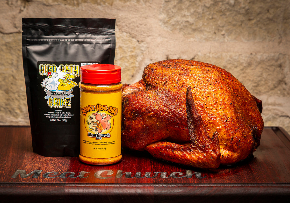 Meat Church : How to Brine and Smoke a Turkey 