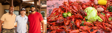 2 pot Crawfish Boil with Dak Prescott