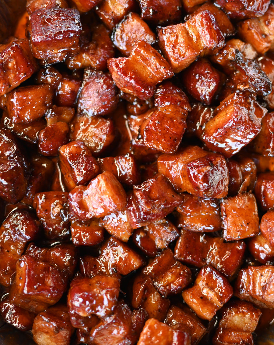 Meat Church BBQ - Brisket burnt ends made with TX Whiskey