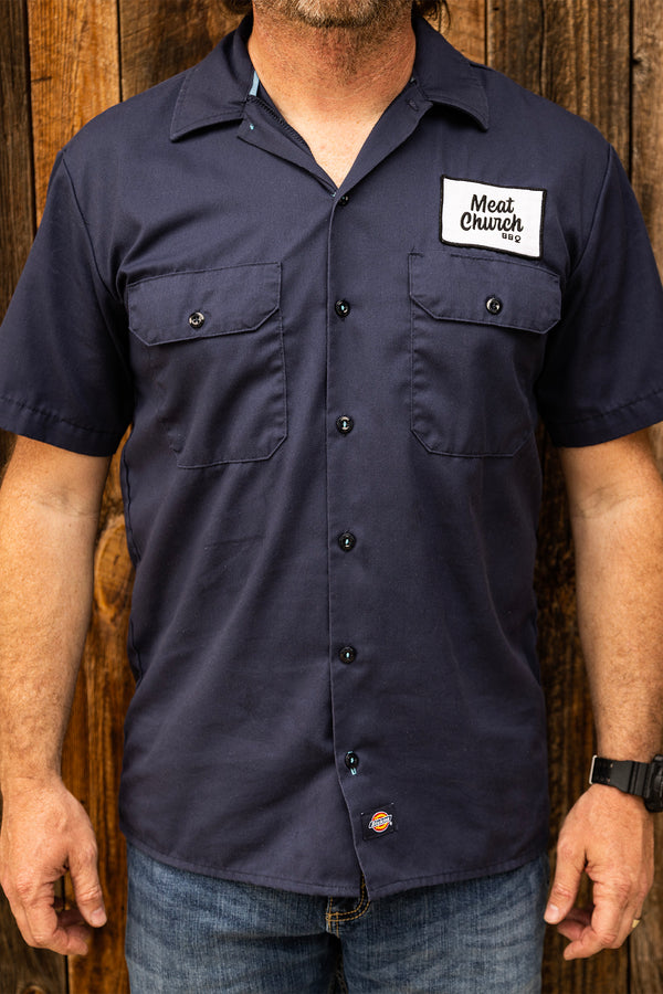 Meat Church Dickies Work Shirt