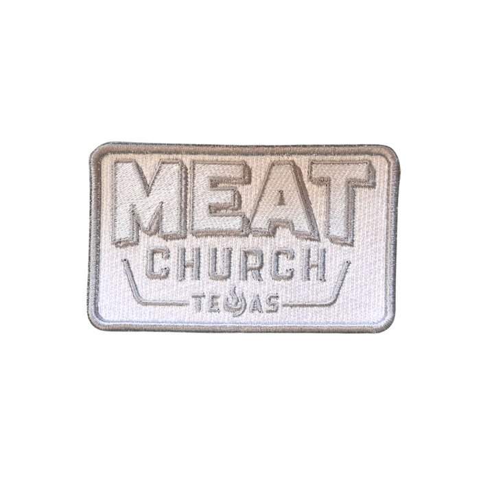 Icy White Meat Church Patch