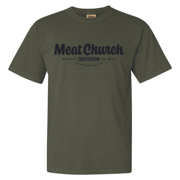 Meat Church Outdoor Comfort Colors T-Shirt