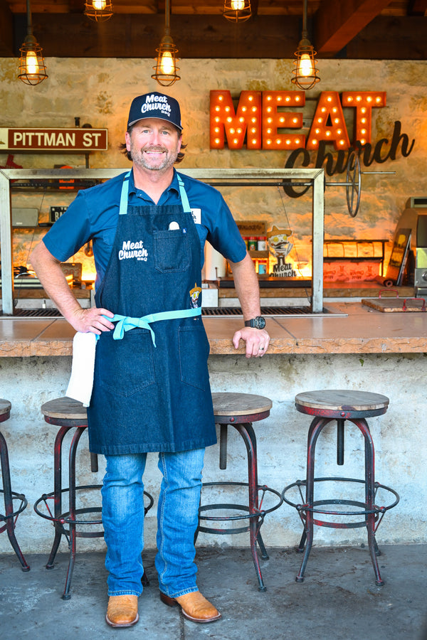 Hedley & Bennett Meat Church Apron - Navy