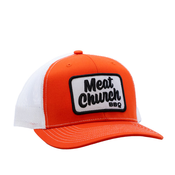 Orange Patch Hat