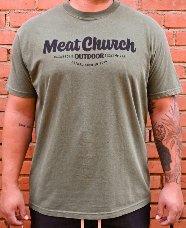 Meat Church Outdoor Comfort Colors T-Shirt