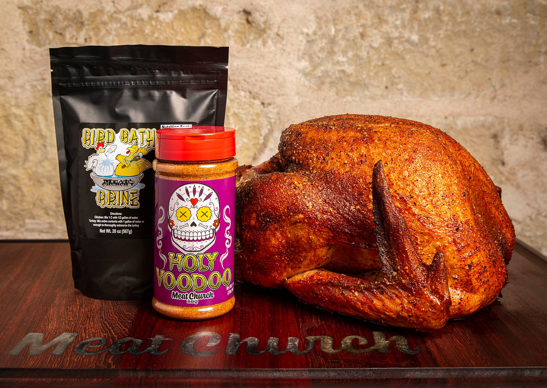 Meat Church BBQ - Smoked Turkey. Brined in our super